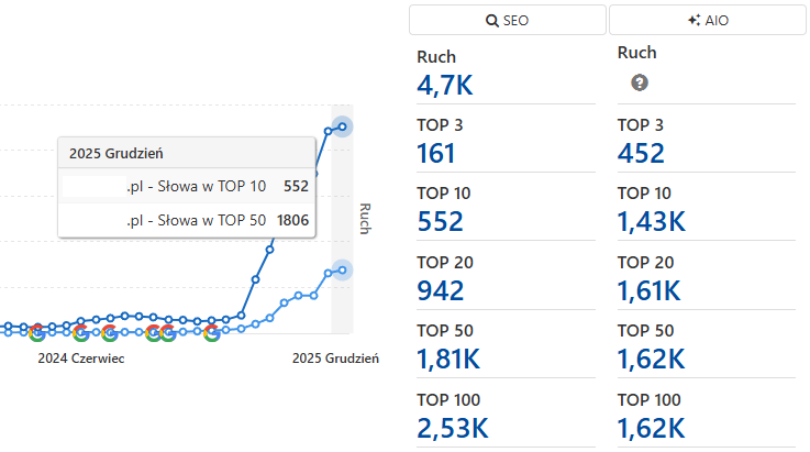 Kamil Sudoł SEO - case study 1